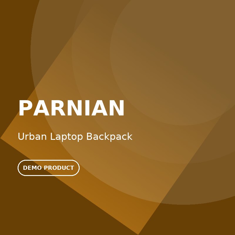 کوله‌پشتی لپ‌تاپ پرنیان مدل Urban - مشخصات